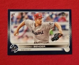 2022 Topps Anthony Bender Walmart Blue ROOKIE RC #160 Miami Marlins FREE SHIP - £1.99 GBP