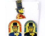 Set Of 3 Lincoln Park Michigan Little League Lapel Pins Vintage 1993 - £11.00 GBP
