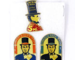 Set Of 3 Lincoln Park Michigan Little League Lapel Pins Vintage 1993 - $13.99