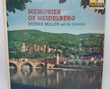 Werner Müller &amp; His Orchestra ‎– Memories Of Heidelberg Decca ‎DL 8635 1... - £16.84 GBP