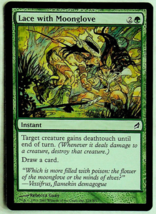 Lace With Moonglove - Lorwyn  Ed. - 2007 - Magic the Gathering Card - £1.40 GBP