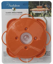 Audubon NAO1 Oriole Bird Feeder, Jelly &amp; Nectar Station 8-Ports Orange - $13.44