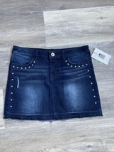 DKNY Jeans Brand Jean Skirt, Size 14, Girls Jean Skirt, Short Jean Skirt NWT - £5.43 GBP