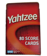 Yahtzee Score Pads 80 Score Cards USA made  New Sealed Parker Brothers v... - £7.08 GBP
