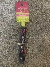 Whisker City Fashion Kitten Collar Pink/Black Paw Print 6-9” - £5.93 GBP