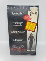 The Crow (VHS, 1994) First Print Factory Tape Brandon Lee promo card mov... - £159.86 GBP