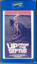 Up From The Depths VHS Vestron Blockbuster Video Slipcase RARE 70&#39;s Roger Corman - £17.89 GBP