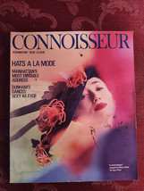 Rare CONNOISSEUR Magazine December 1987 HATS Katherine Dunham Rosamond M... - $16.20