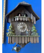 Vintage CUENDET Swiss Movement German Cuckoo Clock  Parts Or Repair - $2,474.07 MXN