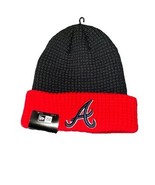 New Era Atlanta Braves Waffle Knit Beanie - $633.12 MXN
