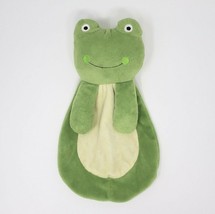 12&quot; Home Fashions Baby Green Frog Rn 119741 Security Blanket Stuffed Plush Soft - £30.08 GBP