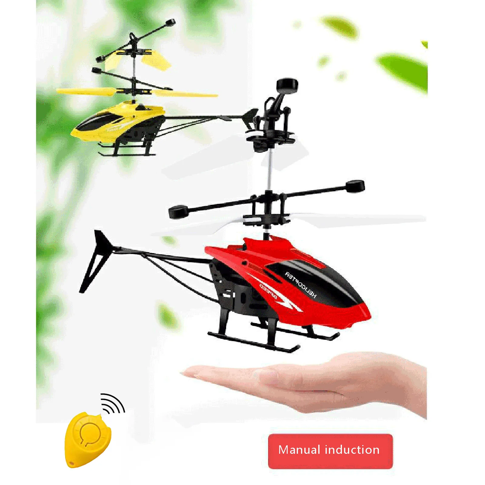 Rc Airplane Induction Suspension Remote Control Helicopter  Light Charging Fall - £10.41 GBP+