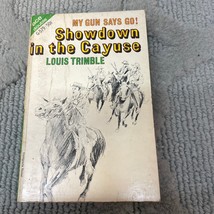Showdown In The Cayuse and Ride A Dim Trail Western Paperback Book Ace 1966 - £9.89 GBP