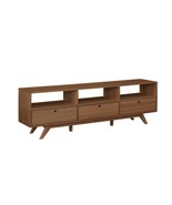 Modern Scandi Low Profile TV Stand (Mocha, 80&quot;) - €217,62 EUR