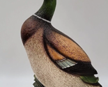 Mallard Duck Figurine Ceramic  Mantle Piece  9” Tall UCTCI Japan Hand Pa... - $21.00