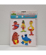 Vintage Applause Sesame Street Fun In The Tub Reusable Bath Stickers - New! - $60.50 CAD