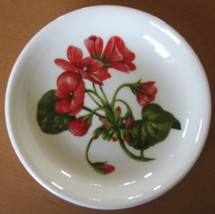 Aynsley Trinket Dish Chelsea Flowers Geranium Fine English Bone China - $9.94