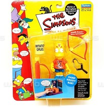 Playmates The Simpsons, KAMP KRUSTY BART Figure World of Springfield 2000 NIB - $16.79