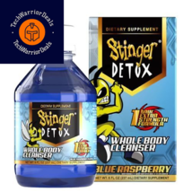Stinger Detox Whole Body Cleanser Extra Strength 8 Fl Oz (Pack of 1), Red  - $28.04