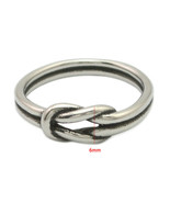 Stainless Steel Friendship Knot Braided Ring Size 7 - $19.99