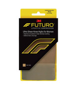 Futuro Ultra Sheer Knee High Beyond Support Mild Compression Medium Size... - $11.83