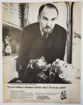1967 Clairol Shampoo Vintage Print Ad Use Ordinary Shampoo Not In My Salon - £7.79 GBP