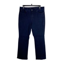 Talbots Womens Jeans Adult Size 12 Petite Heritage Dark Wash Stretch Denim - £19.36 GBP