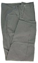 Hospitality Hotel Chef Pants Black White Checks 48-50 Snap Flat Front Cl... - $7.68