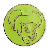 Tinker Bell Disney Pin: Green Circle Icon - £10.14 GBP