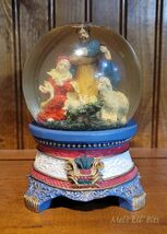 Nativity Scene Musical Snow Globe Plays Oh Holy Night - $39.90