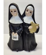 VINTAGE Singing Nuns Figurine Wind-Up Music Box Plays Dominique | Made I... - $36.93 CAD