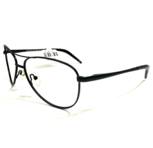 Robert Mitchel Suns Eyeglasses Frames RMS 6004 BK Black Aviators 59-16-130 - £51.11 GBP