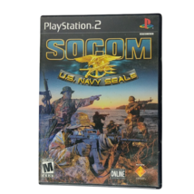 SOCOM: US Navy SEALS (Sony PlayStation 2, 2002) Game, Manual and Case - £15.58 GBP