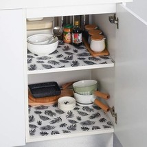 Drawer Shelf Protector Liner Roll Kitchen Cupboard Wardrobe Design Water... - £7.87 GBP