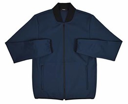 Theory Mens Navy Blue Steath Ascent Lightweight Bomber Jacket, XS X-Smal... - $272.25