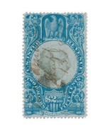 R124 $2.50 Second Issue, Blue &amp; Black, George Washington, US Revenue Sta... - $46.99