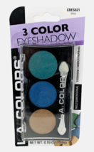 L.A. Colors 3 Color Eyeshadow LOTUS  CBES621  5.5g/ New &amp; Sealed - $4.45