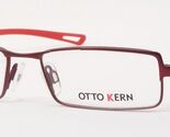 OTTO KERN by METZLER 9526 512 Red UNIQUE RARE EYEGLASSES FRAME 48-15-135... - $85.36