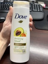NEW Dove Fortifying Ritual Avocado infused Shampoo for Weak Brittle Hair 12 oz - £15.75 GBP