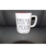 Rae Dunn PEPPERMINT MOCHA Mug with Red Interior LL Artisan Collection by... - £18.63 GBP