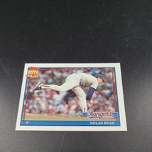 1991 Topps Nolan Ryan #1 Totals Texas Rangers Baseball Card - $1.27