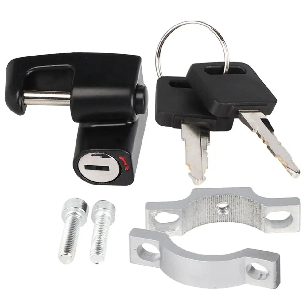 22mm/0.9in Motorcycle Handlebar Helmet Lock Anti-Theft Riding Accessory ... - £18.91 GBP