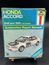 Honda Accord 1998 and 1999 Haynes automotive repair manual #42014 Used - £7.75 GBP