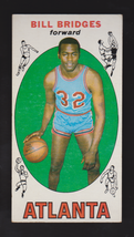 1969 Topps Basketball #86 Bill Bridges Atlanta Hawks - $12.60