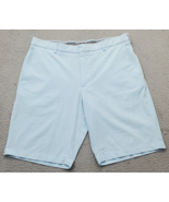 Walter Hagen Golf Performance Chino Shorts Men&#39;s 36 Blue Slash Pocket Ho... - $21.33