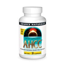 Source Naturals AHCC Capsules, 500 mg, 30+30 Capsules - $58.41