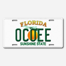 Ocoee Aluminum Florida License Plate Tag NEW - £15.40 GBP