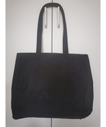 Lauren Ralph Lauren Vintage Black Shopper  Tote Bag Made In Thailand - $58.04