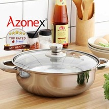  Stainless Steel STEAMER POT Home Shop Set with Lid - Pack of  1, 2 OR 3 layer  - £15.91 GBP+