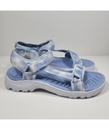 Fila Women&#39;s Andros Tie Dye Adjustable Strap Sandal, Light Blue Size 11 - £17.26 GBP